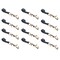 Tie 4 Safe 2" x 10' Tie Down Strap w/ TJ Cluster Hook for Wrecker Tow Truck Auto Hauling, 12PK TWS65-5210-TJ-BLK-12 - alternate 1